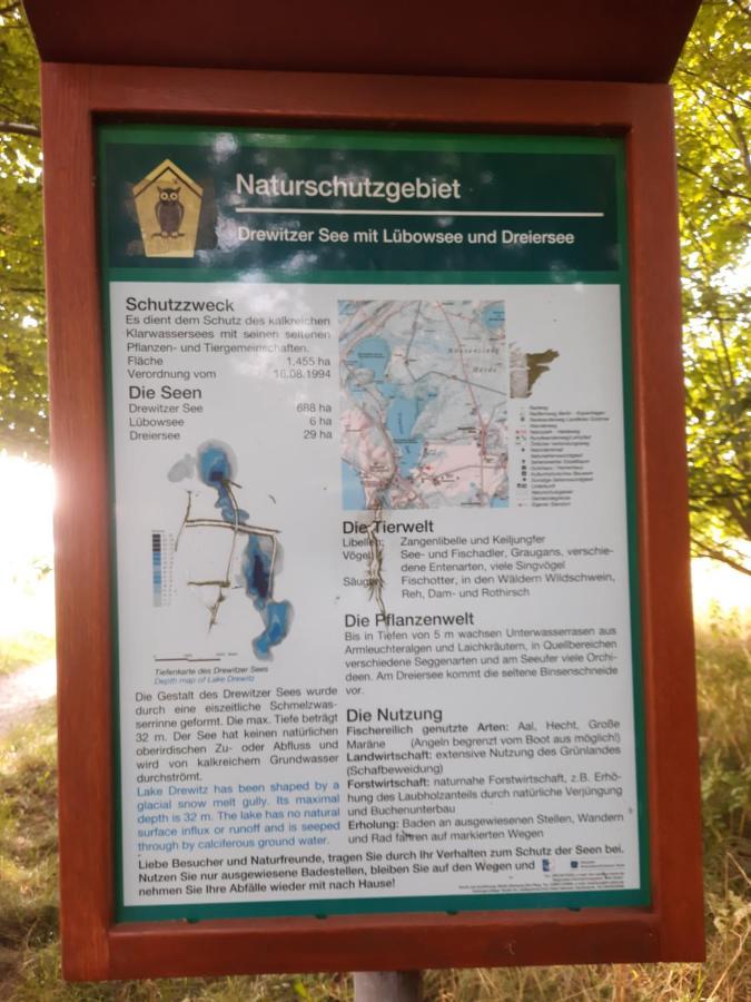 Uns Luett Wohnung Nossentiner Huette Экстерьер фото